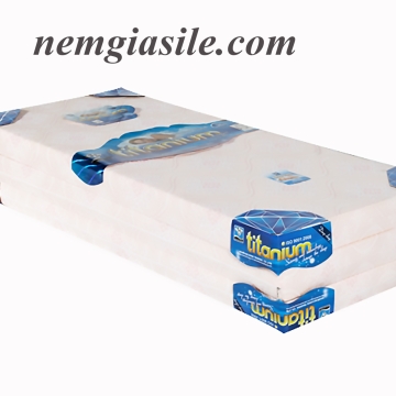 Nệm cao su bông Titanium Kim Cương