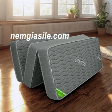 Nệm cao su gấm lạnh cao cấp Tatana - dạng gấp