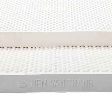 Nệm cao su 2 mặt lỗ Unique Plus Vạn Thành
