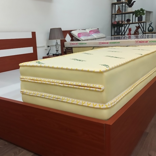 Nệm cao su non Thắng Lợi dạng gấp 3 hoặc gấp 2