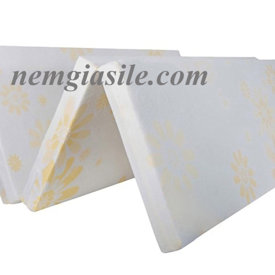 Nệm bông ép cứng áo gấm Korea