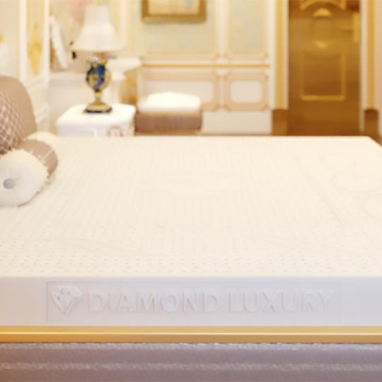 Nệm cao su 2 mặt lỗ Diamond Luxury Kim Cương
