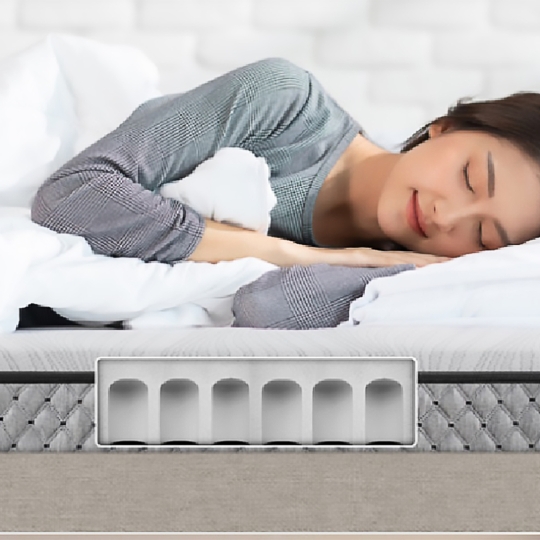 Nệm cao su than hoạt tính Liên Á L’ADome Grey