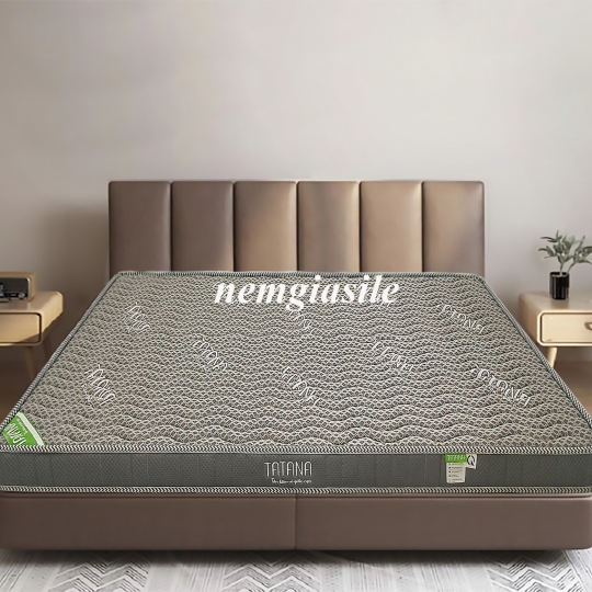 Nệm cao su gấm lạnh cao cấp Tatana - dạng thẳng