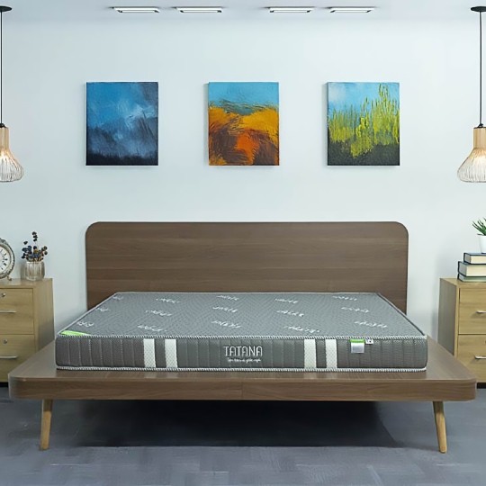 Nệm cao su gấm lạnh cao cấp Tatana - dạng thẳng