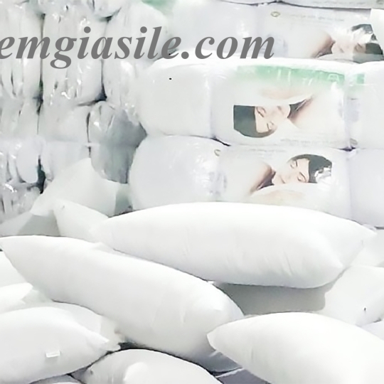 Gối gòn ép hơi cao cấp